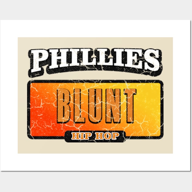 hip hop blunt Phillies Wall Art by Rohimydesignsoncolor